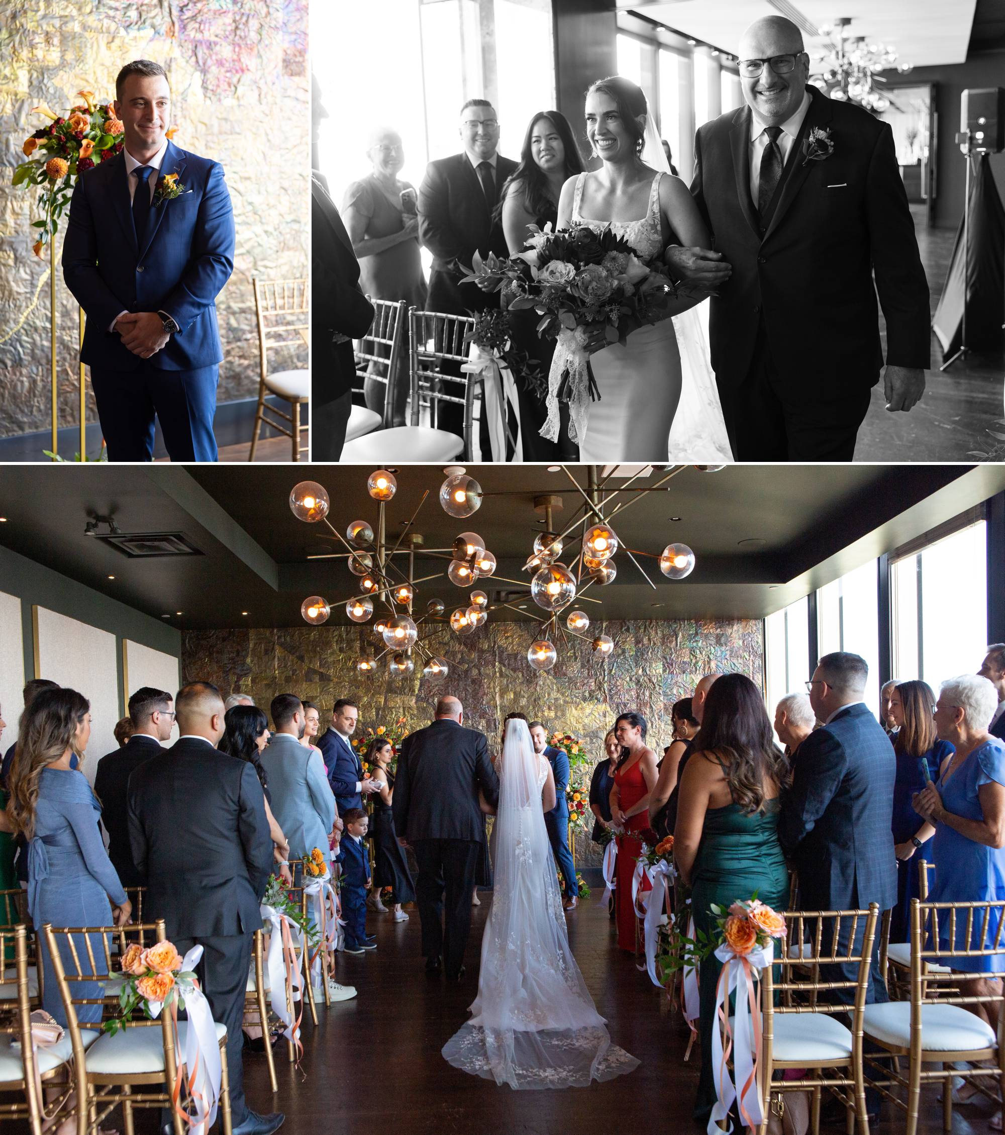 Bride and Groom, Ceremony, Wedding, Zsuzsi Pal Photography Canoe Restaurant