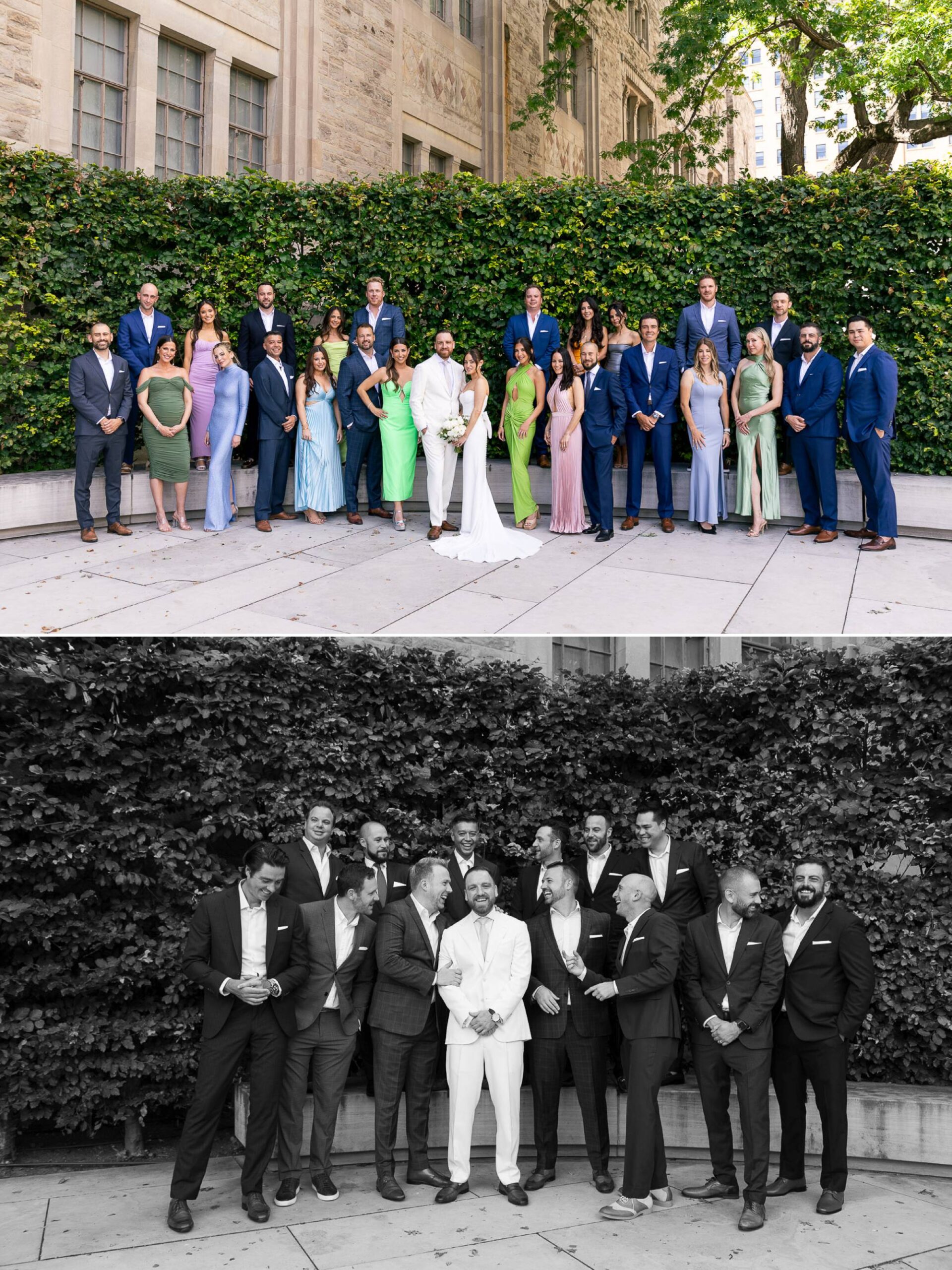 Bridal Party, ROM, Toronto Jewish Wedding, Zsuzsi Pal Photography