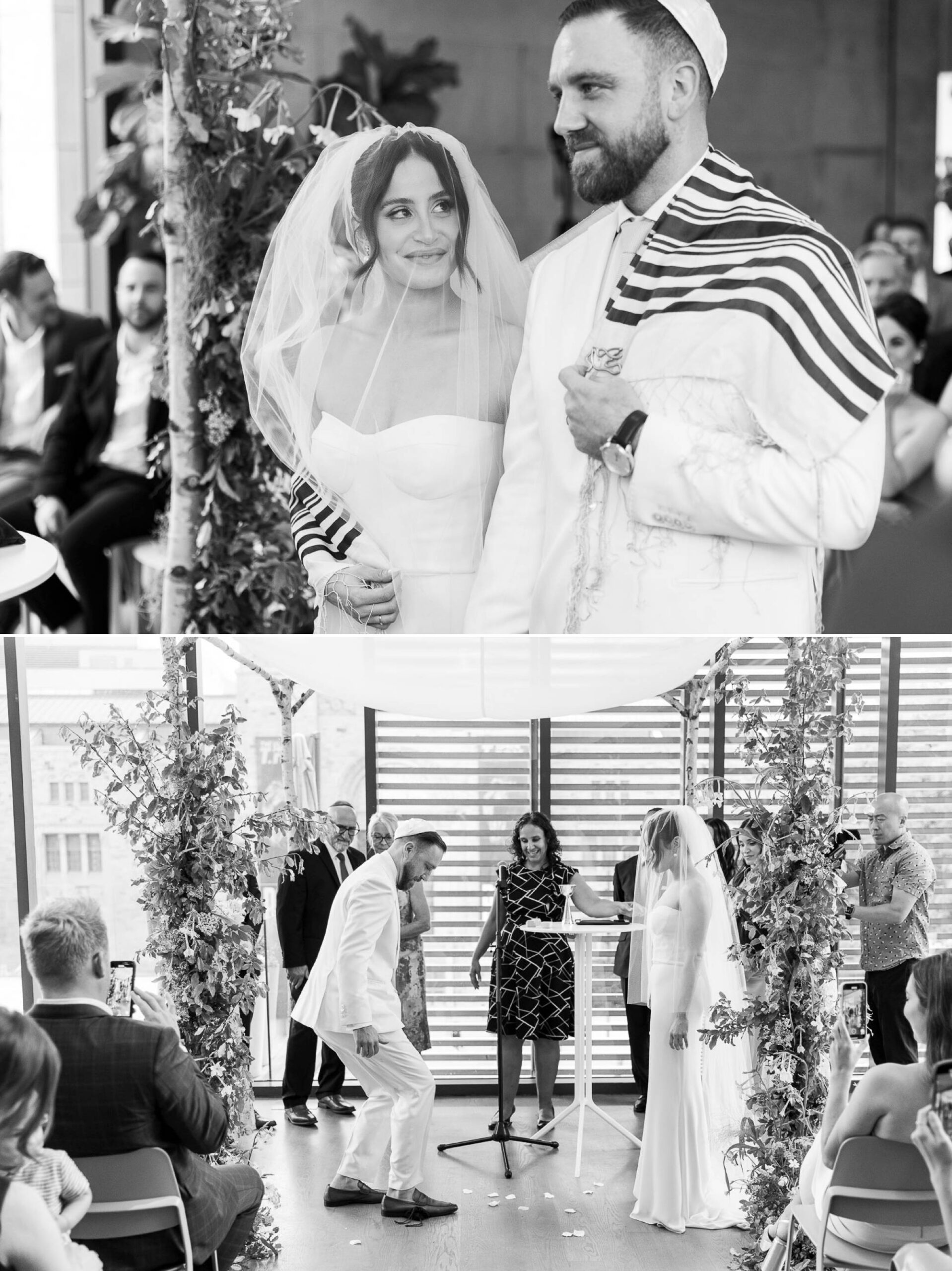 Ceremony, Gardiner Museum, Toronto Jewish Wedding, Zsuzsi Pal Photography